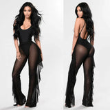 Wide Leg Trousers Bikini Cover-Up
