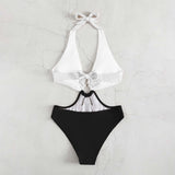 Women's Patchwork Bikini Swimsuit