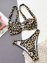 Cut-Out Swimwear Bikni Set