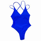 One Piece Backless Swimsuit