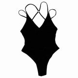 One Piece Backless Swimsuit