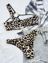 Cut-Out Swimwear Bikni Set