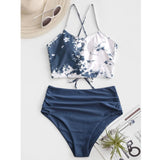 Women's Tie-dye Bikini Set