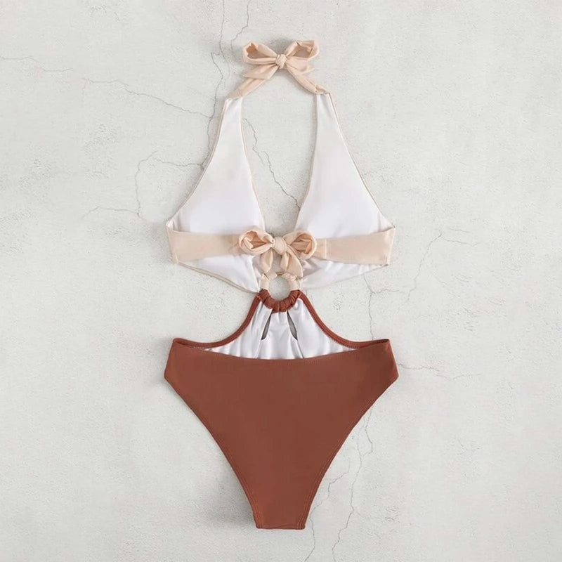 Women's Patchwork Bikini Swimsuit