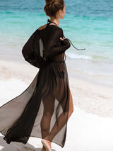 Mesh Beach Cover-up dress